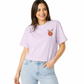 The Peachie Spoon Daily Essentials Orchid Boxy Mid-Length T-Shirt