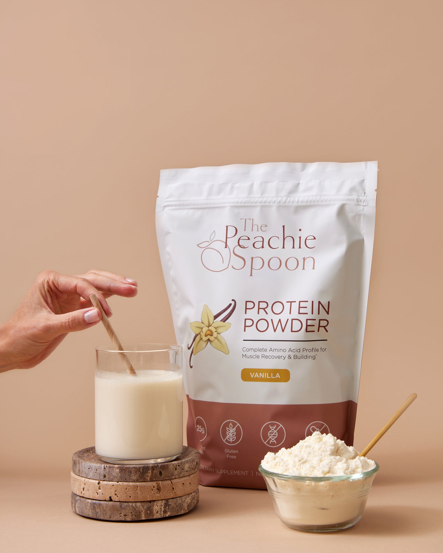 Vanilla Grass Fed Protein Powder